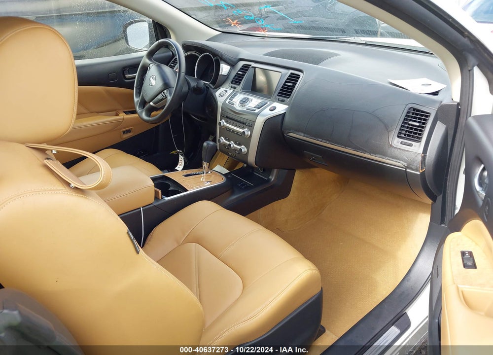 2012 NISSAN MURANO CROSSCABRIOLET VIN: JN8AZ1FY1CW100191