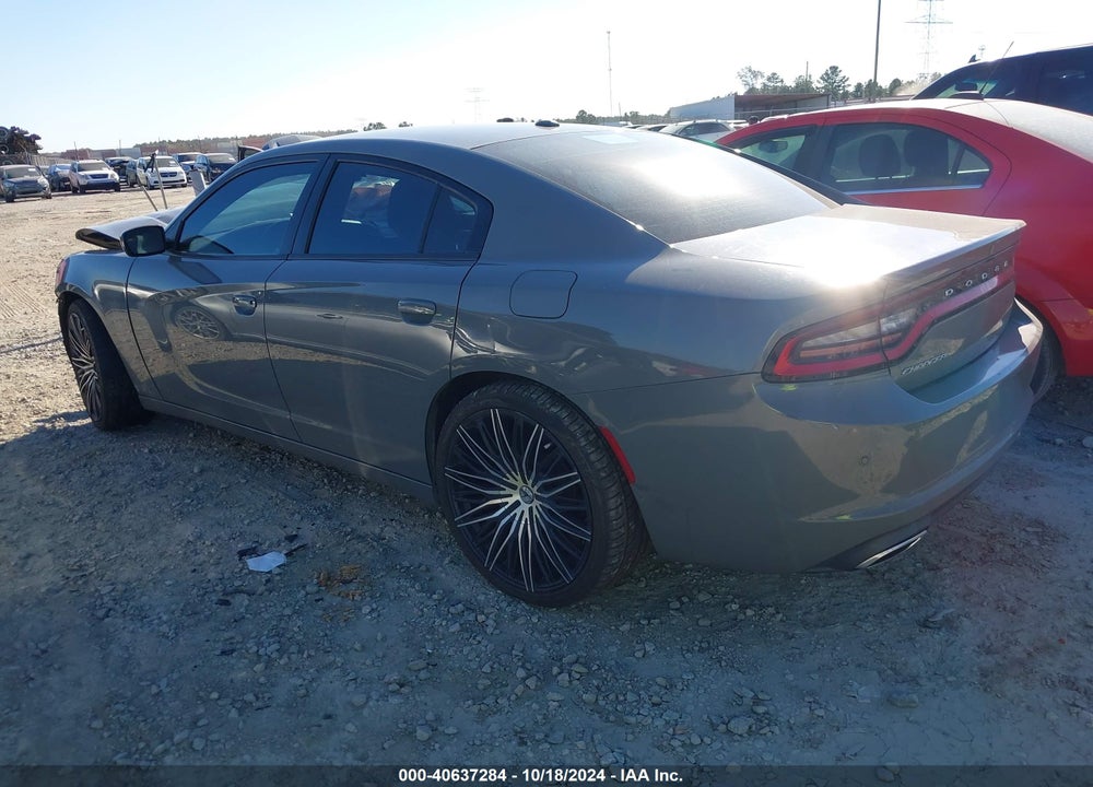 2019 DODGE CHARGER SXT RWD VIN: 2C3CDXBG5KH664835