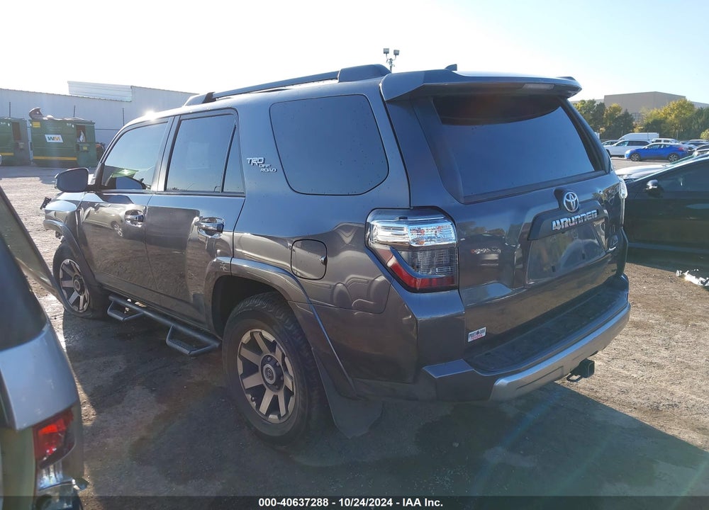 2021 TOYOTA 4RUNNER TRD OFF ROAD VIN: JTEPU5JRXM5872199