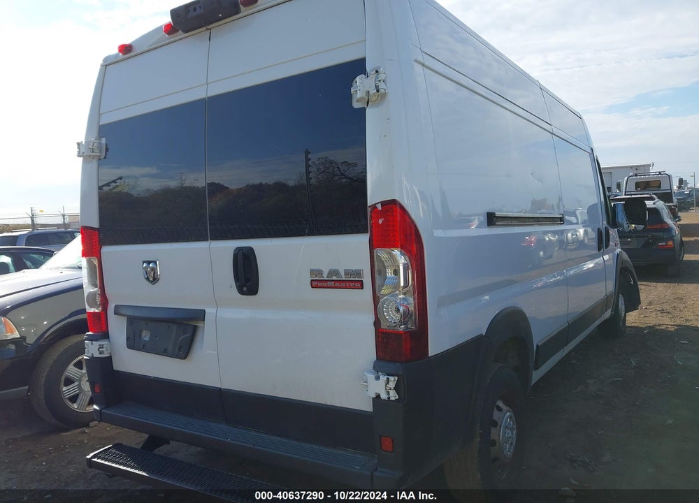 2019 RAM PROMASTER 2500 HIGH ROOF 159 WB VIN: 3C6TRVDG5KE531106