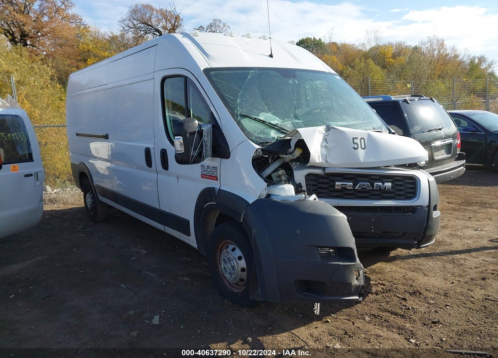 2019 RAM PROMASTER 2500 HIGH ROOF 159 WB VIN: 3C6TRVDG5KE531106
