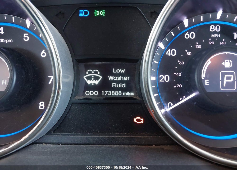 2013 HYUNDAI SONATA GLS VIN: 5NPEB4AC3DH538748