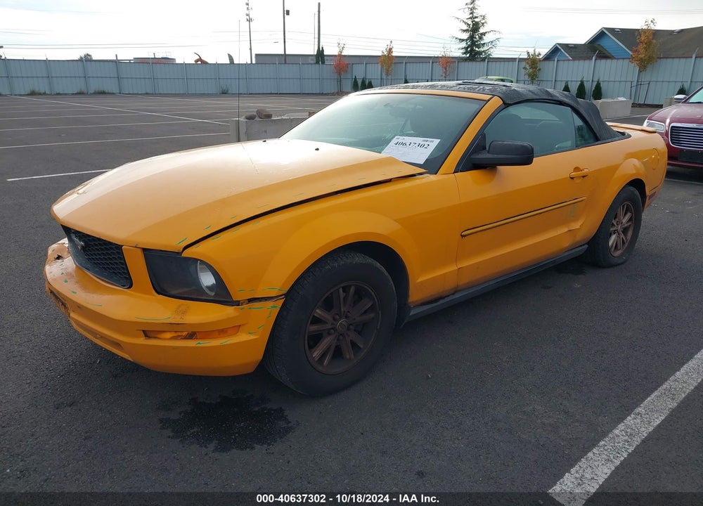 2007 FORD MUSTANG V6 DELUXE/V6 PREMIUM VIN: 1ZVFT84N675276408