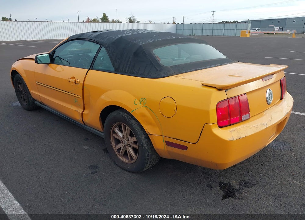 2007 FORD MUSTANG V6 DELUXE/V6 PREMIUM VIN: 1ZVFT84N675276408