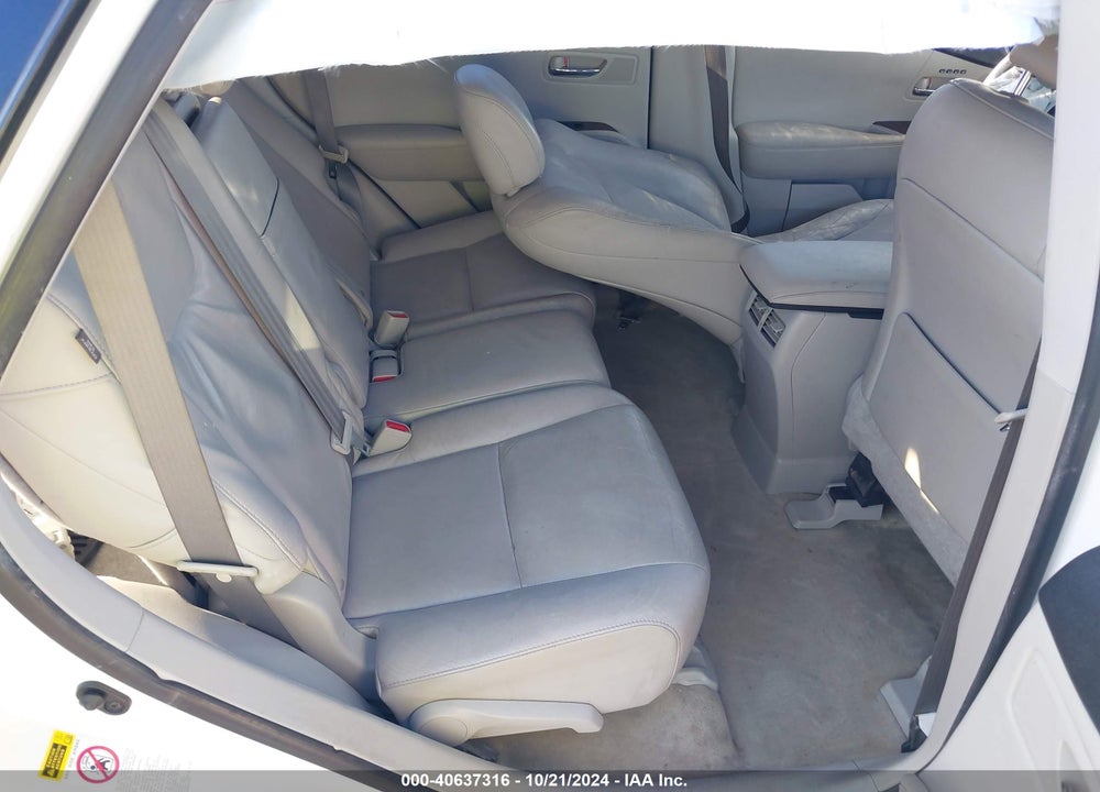 2012 LEXUS RX 350 VIN: JTJZK1BA4C2413347