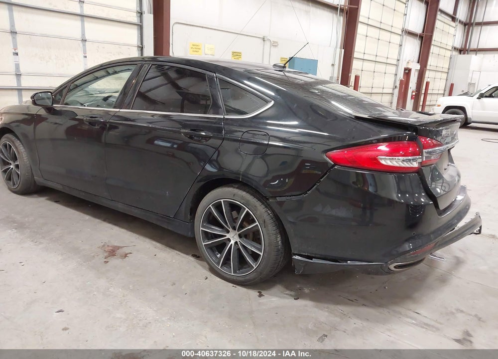 2017 FORD FUSION VIN: 3FA6P0T99HR331158