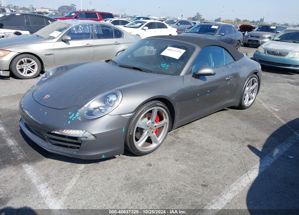 2013 PORSCHE 911 CARRERA S VIN: WP0CB2A92DS155353