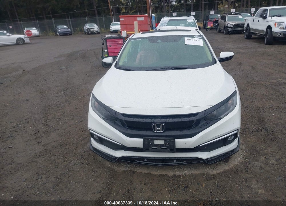 2019 HONDA CIVIC EX VIN: 2HGFC3B38KH352513