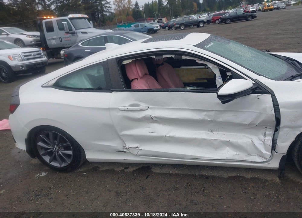 2019 HONDA CIVIC EX VIN: 2HGFC3B38KH352513