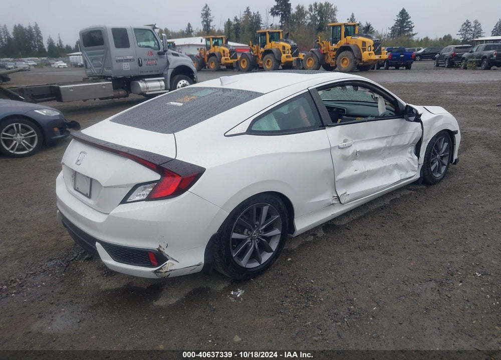 2019 HONDA CIVIC EX VIN: 2HGFC3B38KH352513