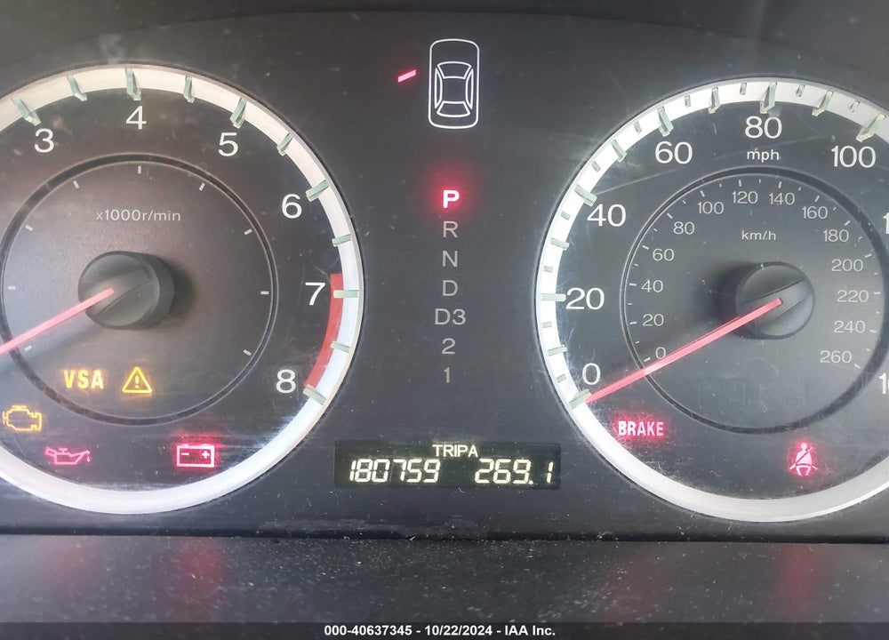 2010 HONDA ACCORD 3.5 EX-L VIN: 1HGCP3F85AA028560