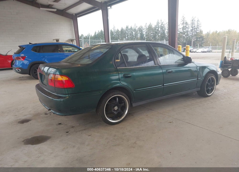 2000 HONDA CIVIC VALUE PACKAGE VIN: 2HGEJ6610YH515045