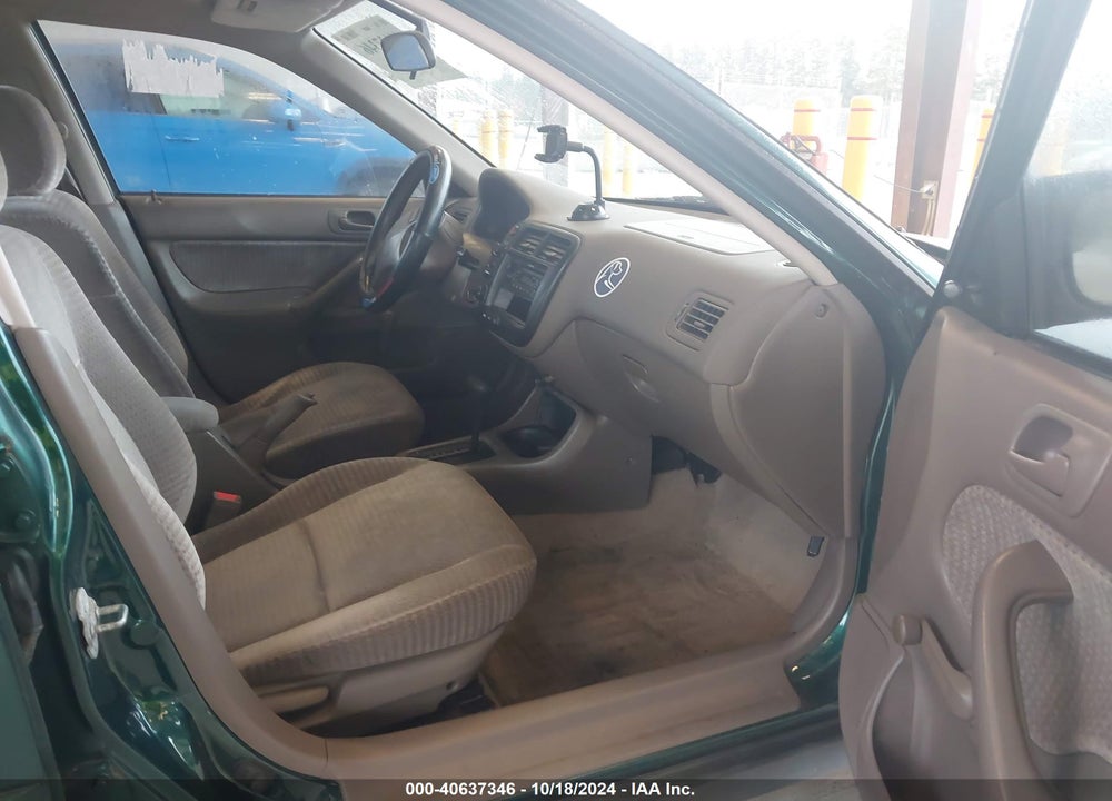 2000 HONDA CIVIC VALUE PACKAGE VIN: 2HGEJ6610YH515045