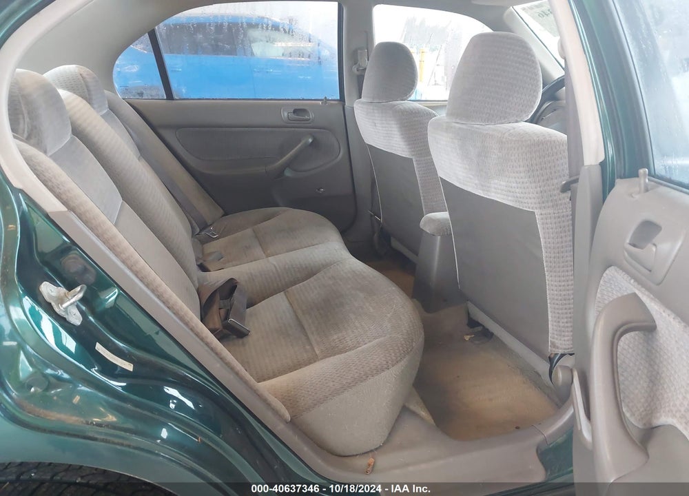 2000 HONDA CIVIC VALUE PACKAGE VIN: 2HGEJ6610YH515045