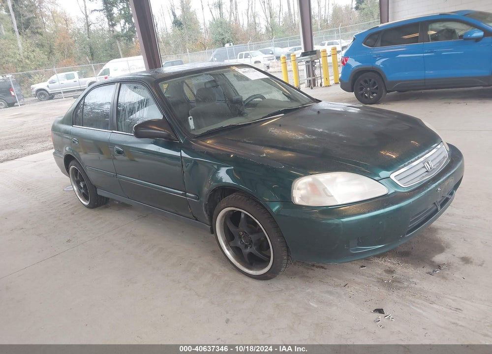 2000 HONDA CIVIC VALUE PACKAGE VIN: 2HGEJ6610YH515045