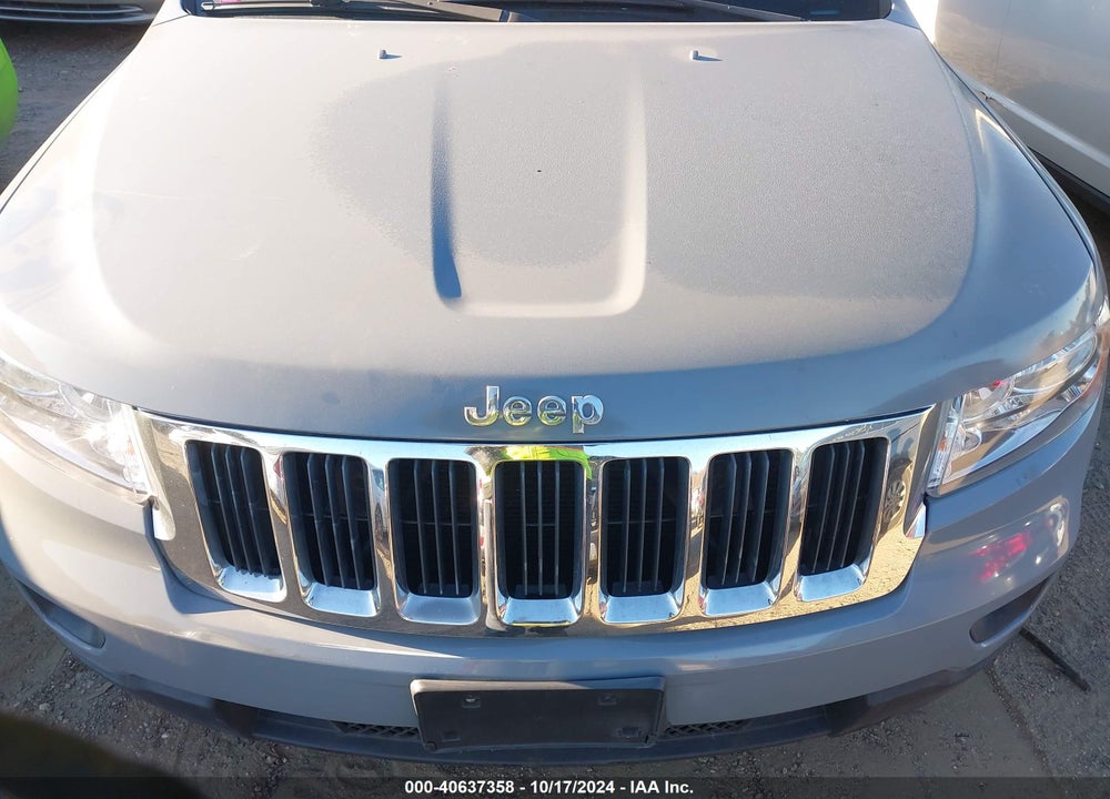 2012 JEEP GRAND CHEROKEE LAREDO VIN: 1C4RJFAG5CC119247