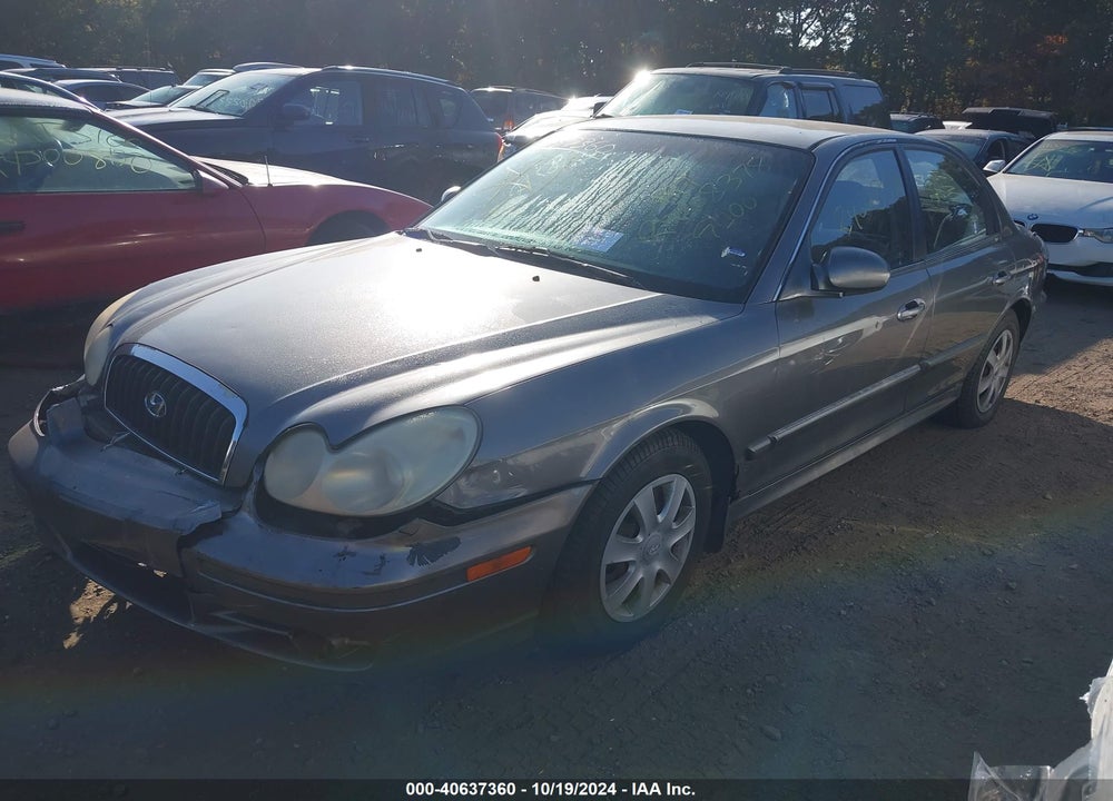2002 HYUNDAI SONATA GLS VIN: KMHWF25H02A558118