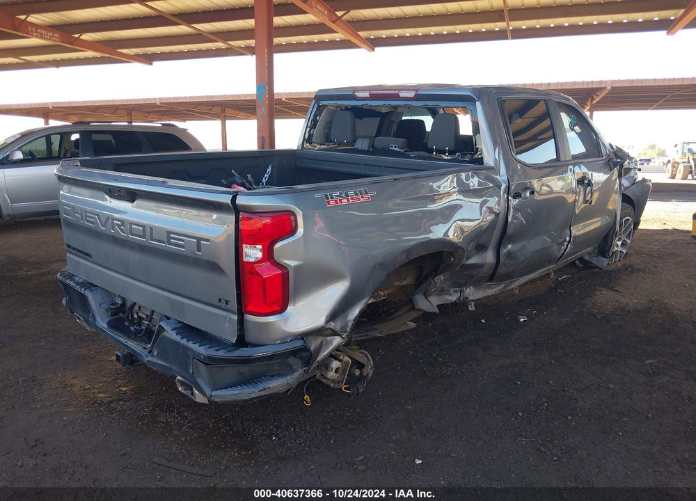2020 CHEVROLET SILVERADO 1500 4WD SHORT BED LT TRAIL BOSS VIN: 3GCPYFELXLG448324