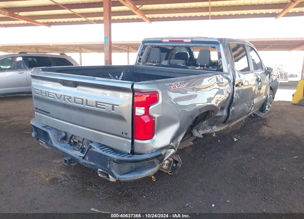 2020 CHEVROLET SILVERADO 1500 4WD SHORT BED LT TRAIL BOSS VIN: 3GCPYFELXLG448324