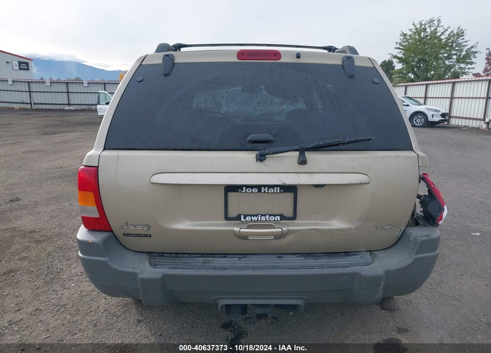 2001 JEEP GRAND CHEROKEE LAREDO VIN: 1J4GW48N61C738528