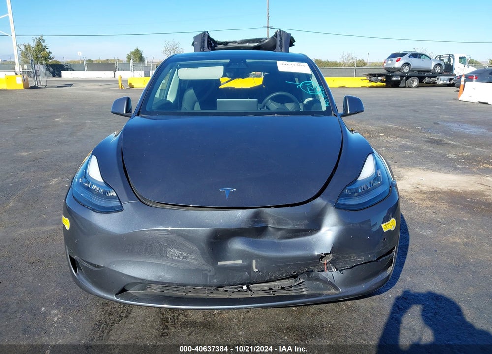 2022 TESLA MODEL Y LONG RANGE DUAL MOTOR ALL-WHEEL DRIVE VIN: 7SAYGDEEXNF348605