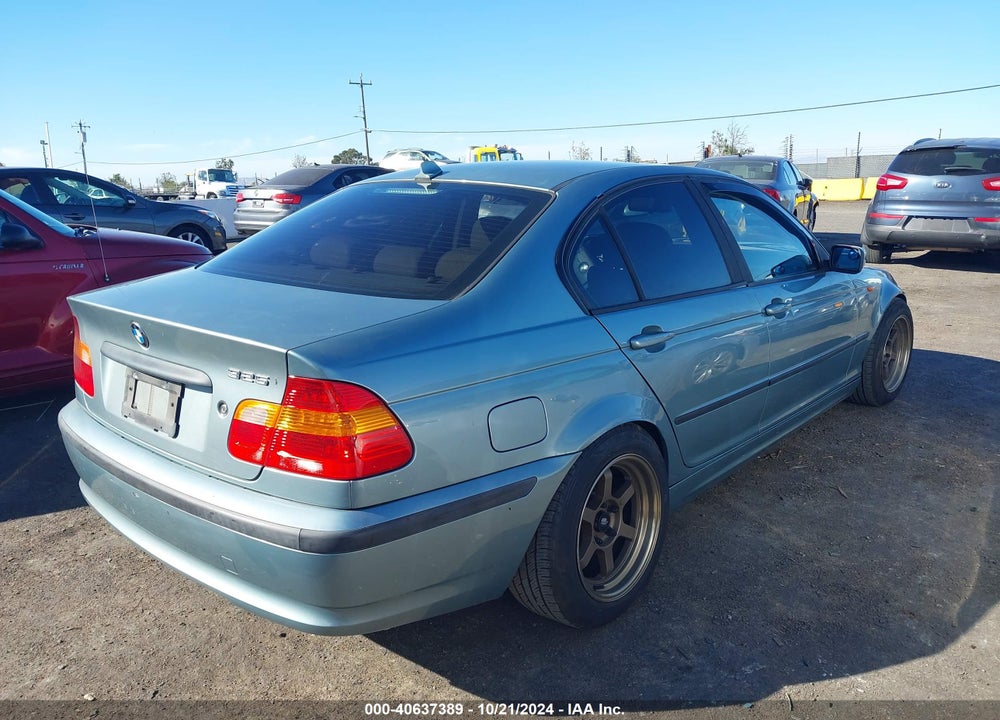 2004 BMW 325I VIN: WBAAZ33424KP89396