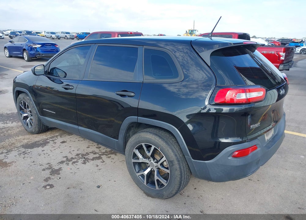2016 JEEP CHEROKEE SPORT VIN: 1C4PJLAB0GW113662