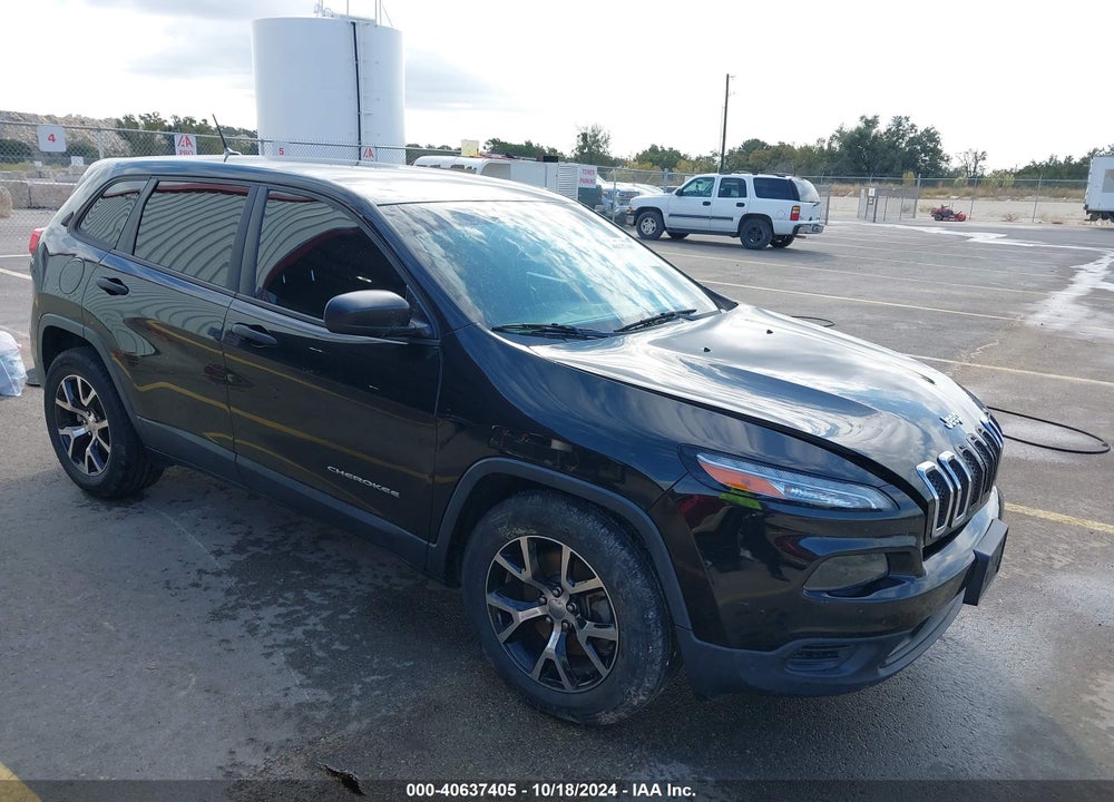 2016 JEEP CHEROKEE SPORT VIN: 1C4PJLAB0GW113662