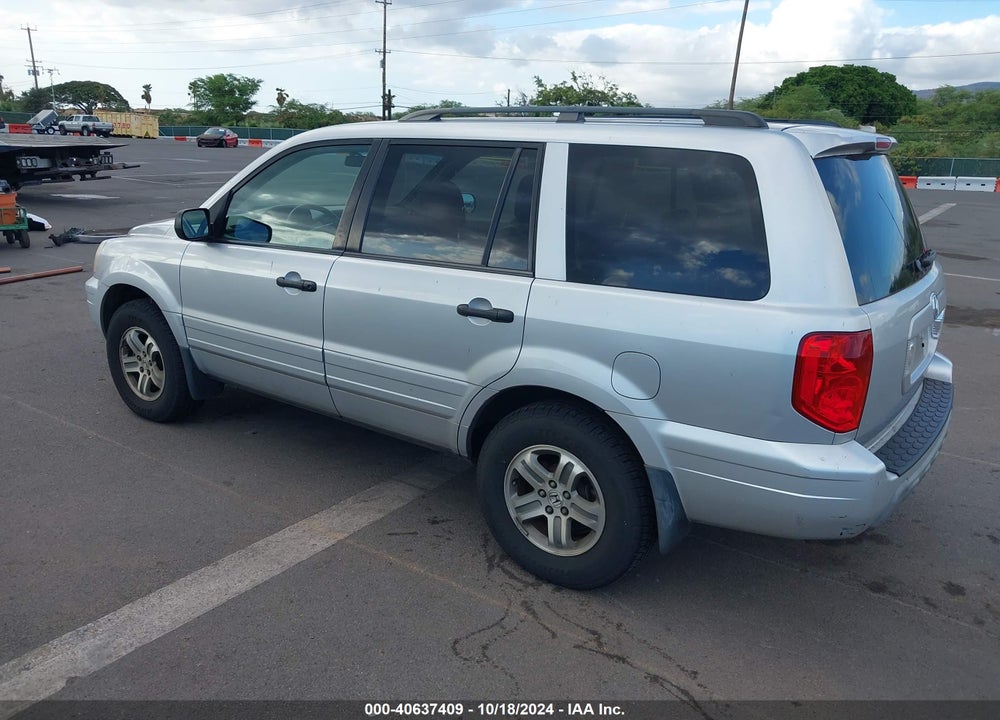2003 HONDA PILOT EX-L VIN: 2HKYF18513H541766