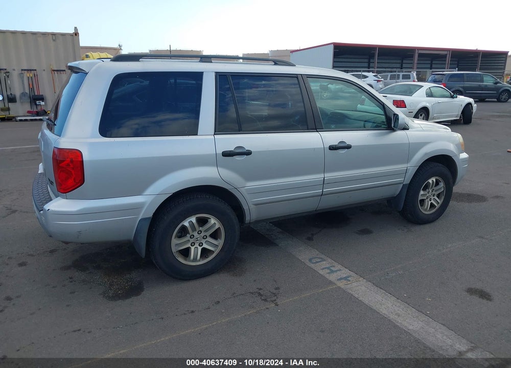 2003 HONDA PILOT EX-L VIN: 2HKYF18513H541766