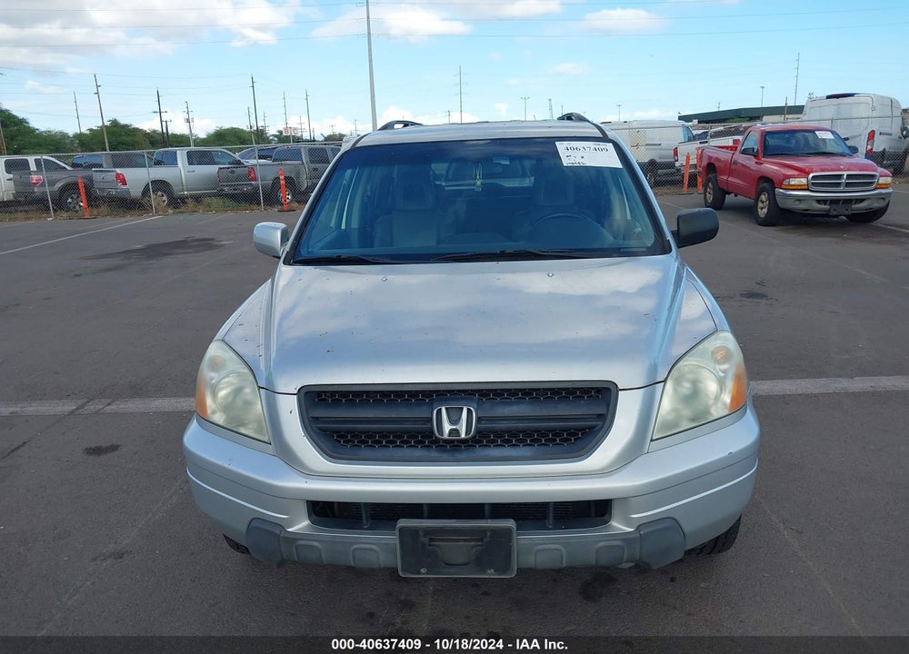 2003 HONDA PILOT EX-L VIN: 2HKYF18513H541766