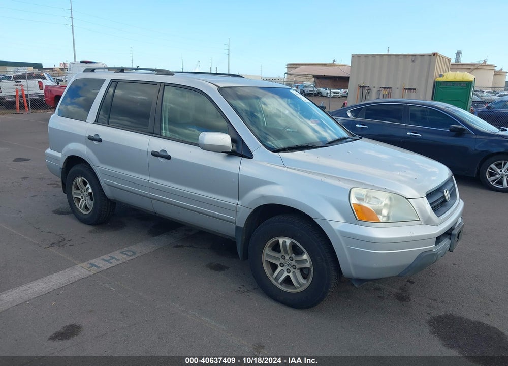 2003 HONDA PILOT EX-L VIN: 2HKYF18513H541766