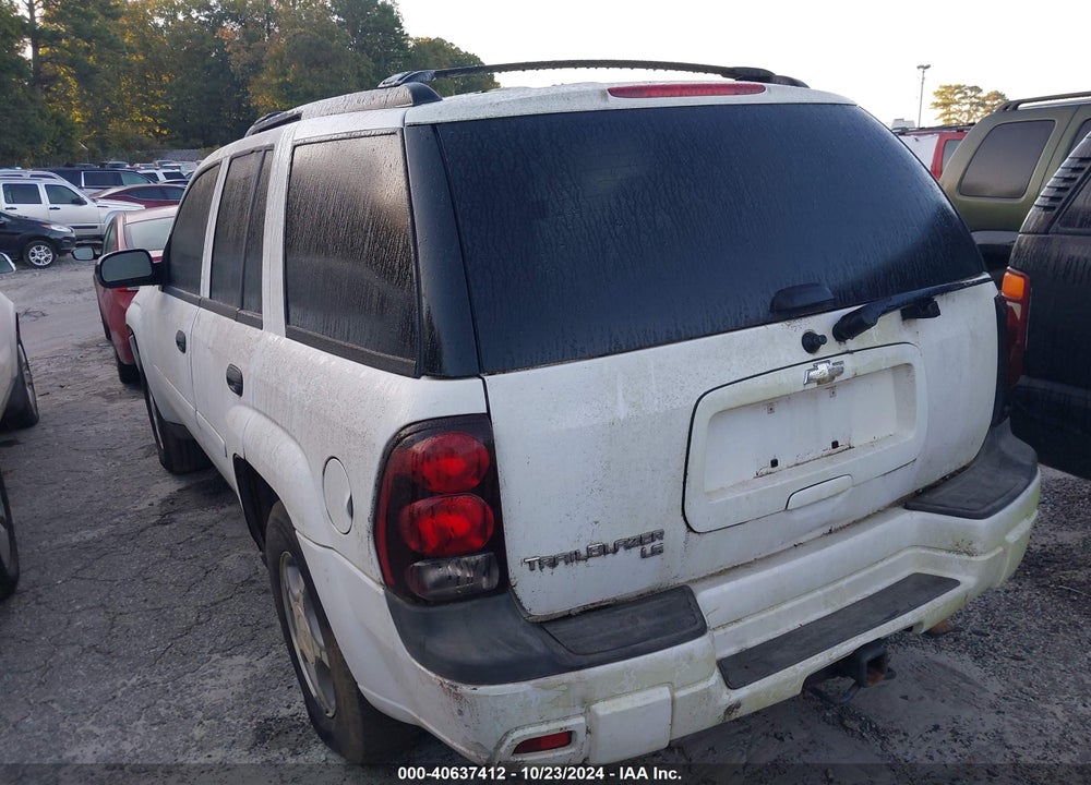 2007 CHEVROLET TRAILBLAZER LS VIN: 1GNDS13S572132496