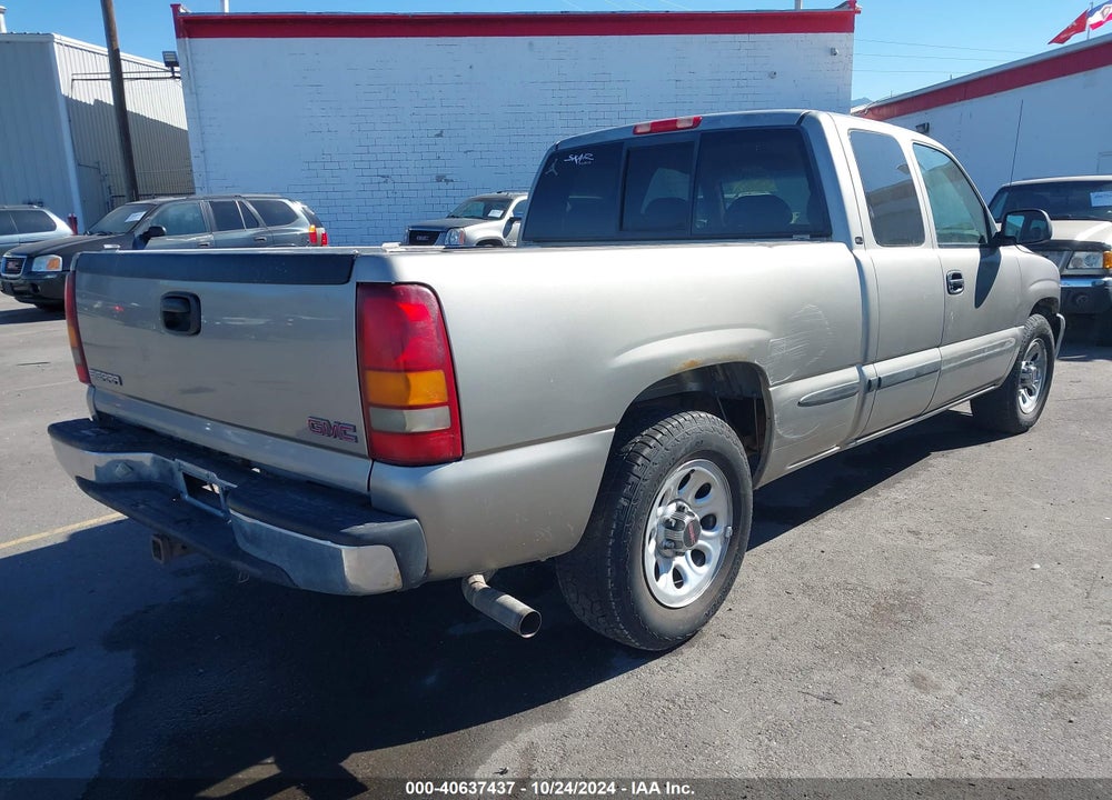 1999 GMC SIERRA 1500 SL/SLE VIN: 2GTEC19V1X1508672
