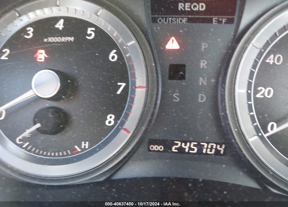 2007 LEXUS ES 350 VIN: JTHBJ46G372065729