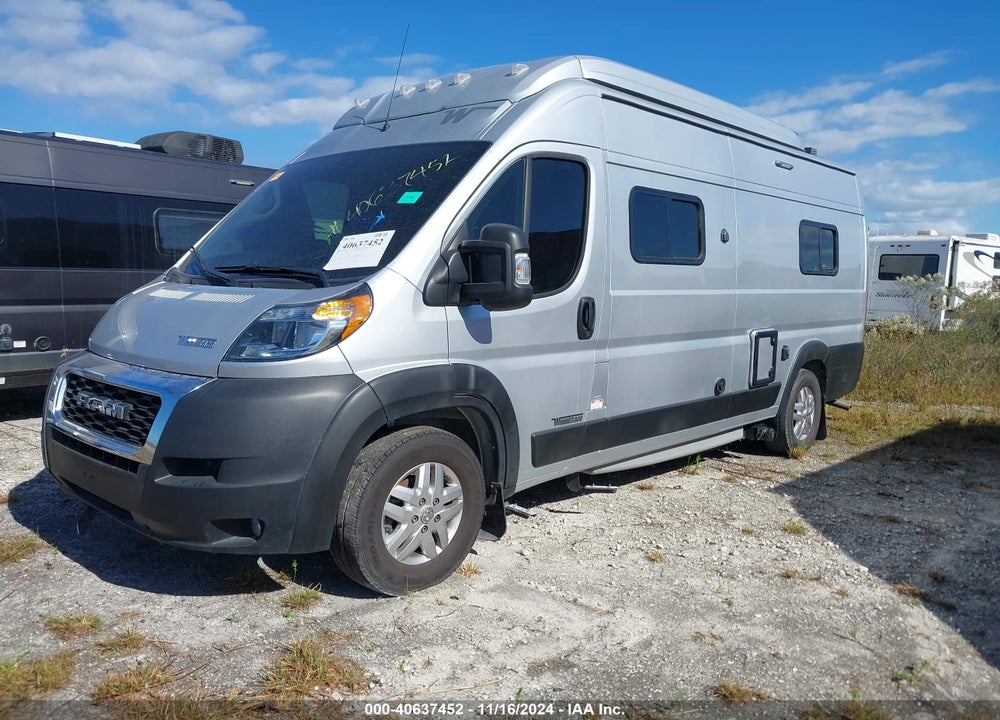 2021 RAM PROMASTER 3500 CARGO VAN HIGH ROOF 159 WB EXT VIN: 3C6FRVJG3ME501347
