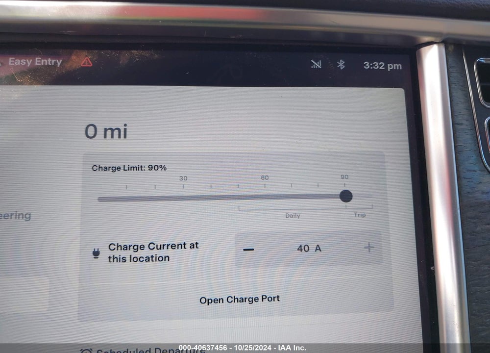2012 TESLA MODEL S SIGNATURE VIN: 5YJSA1CN6CFP02803