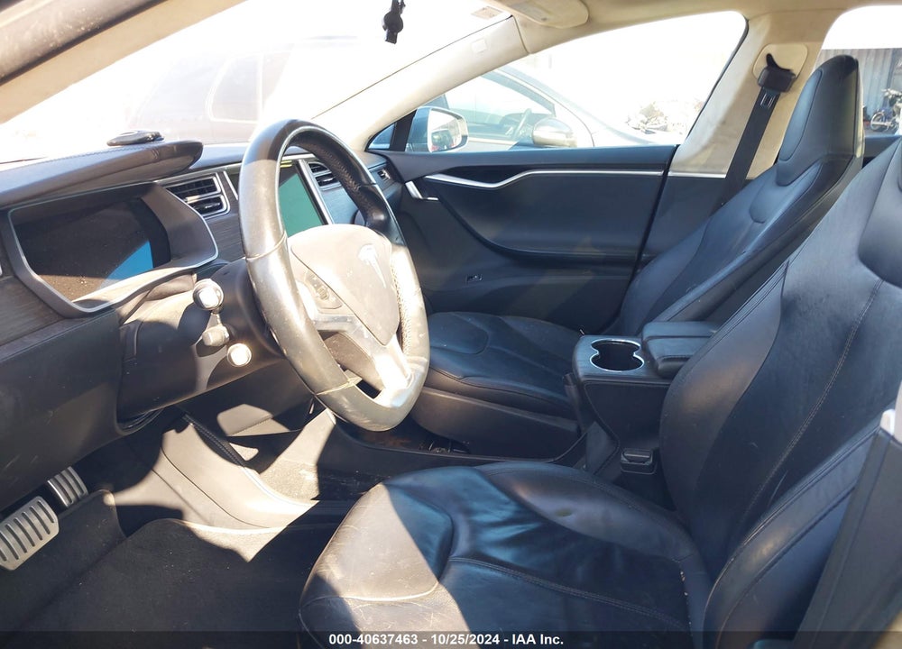 2014 TESLA MODEL S P85 VIN: 5YJSA1H11EFP50055