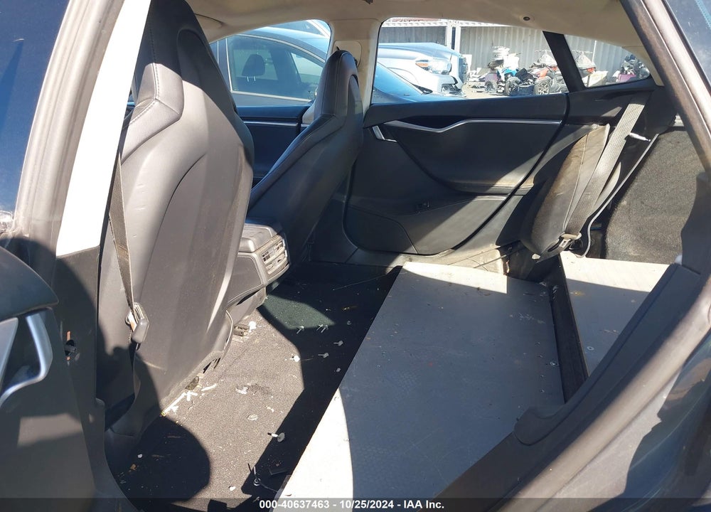 2014 TESLA MODEL S P85 VIN: 5YJSA1H11EFP50055