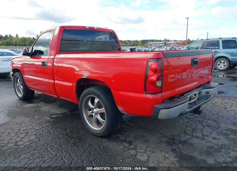 2007 CHEVROLET SILVERADO 1500 CLASSIC WORK TRUCK VIN: 1GCEC14XX7Z144087