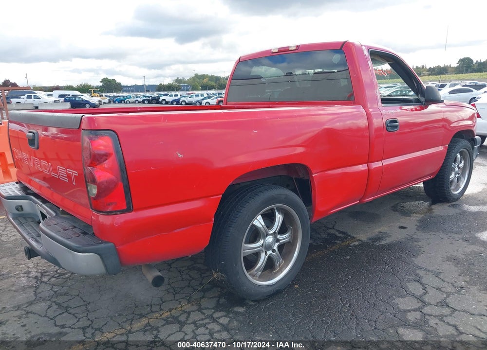 2007 CHEVROLET SILVERADO 1500 CLASSIC WORK TRUCK VIN: 1GCEC14XX7Z144087
