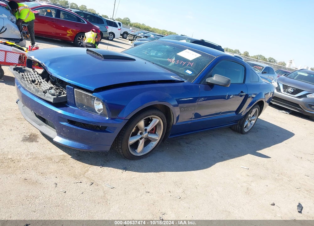 2007 FORD MUSTANG GT DELUXE/GT PREMIUM VIN: 1ZVHT82H275224831