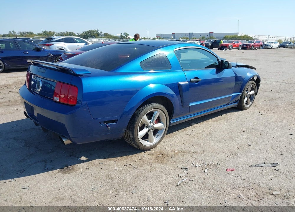 2007 FORD MUSTANG GT DELUXE/GT PREMIUM VIN: 1ZVHT82H275224831