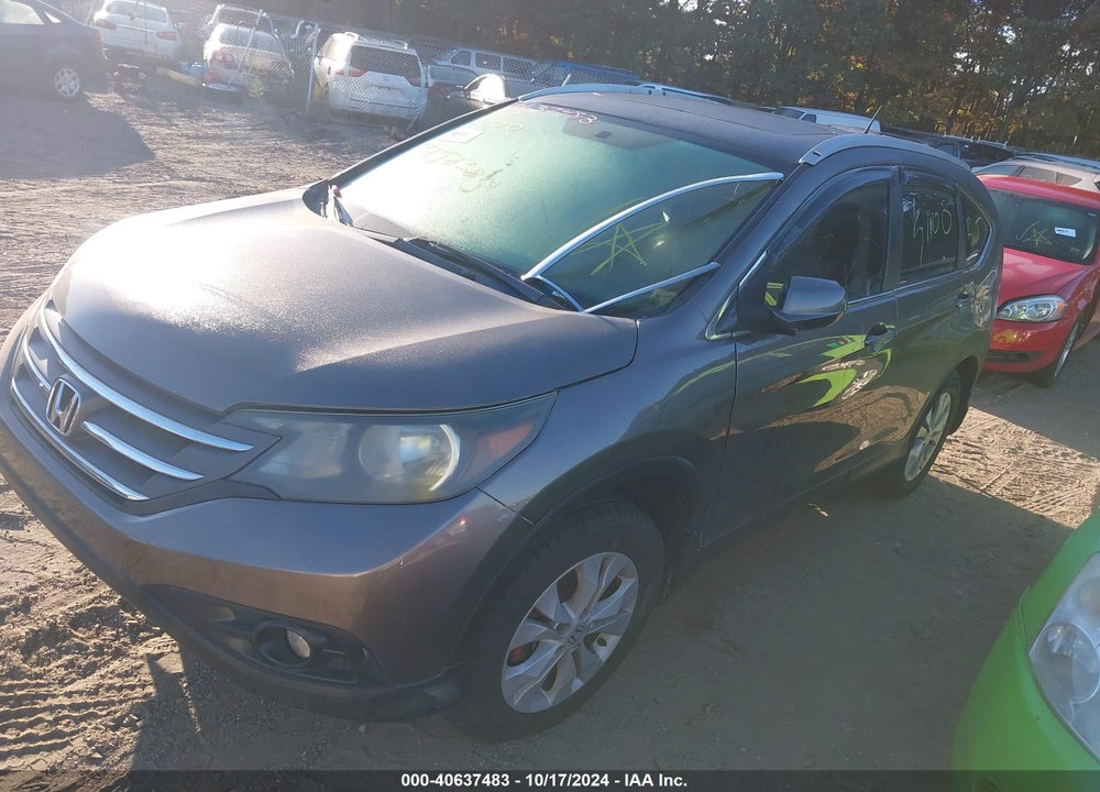 2014 HONDA CR-V EX-L VIN: 2HKRM4H71EH619821