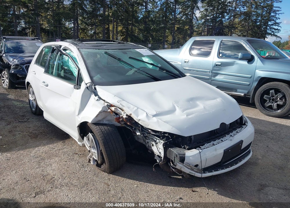 2017 VOLKSWAGEN GOLF TSI S 4-DOOR/TSI SE 4-DOOR/TSI SEL 4-DOOR/TSI WOLFSBURG EDITION 4-DOOR VIN: 3VW217AU0HM043548