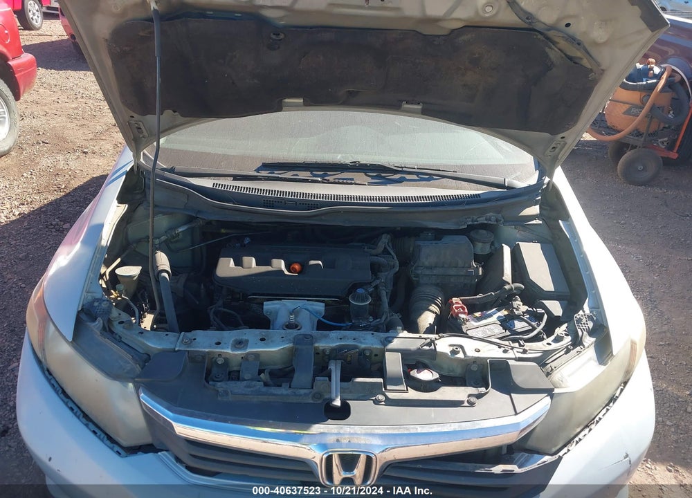 2012 HONDA CIVIC SDN LX VIN: 19XFB2F55CE075761