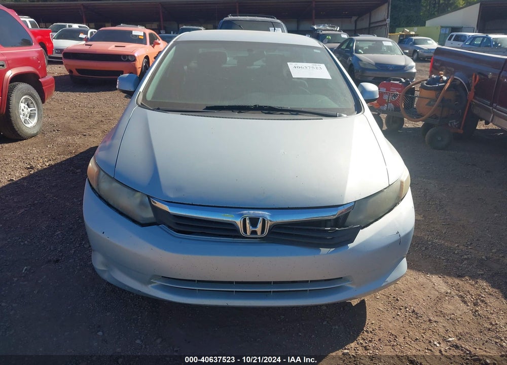 2012 HONDA CIVIC SDN LX VIN: 19XFB2F55CE075761