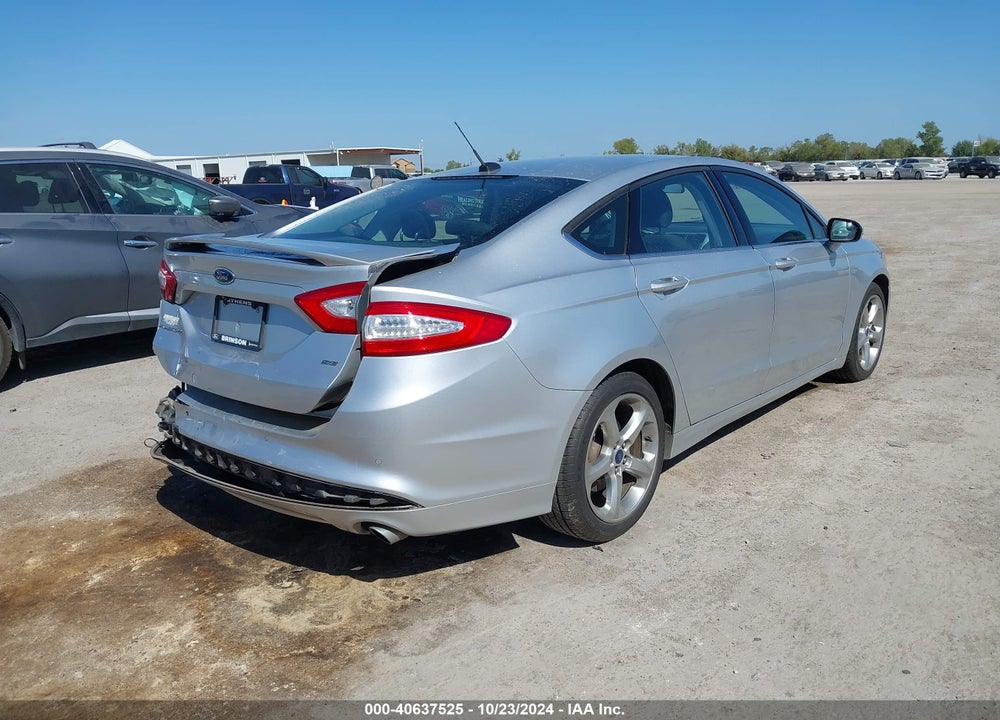2016 FORD FUSION SE VIN: 3FA6P0H77GR239312