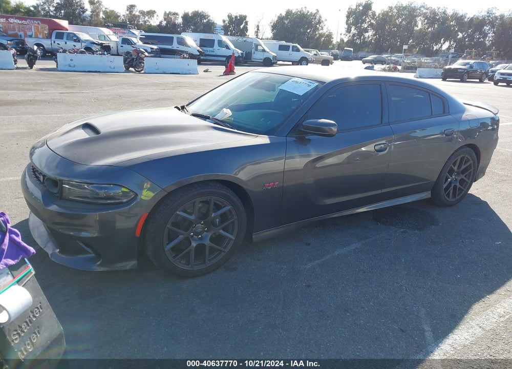 2019 DODGE CHARGER SCAT PACK RWD VIN: 2C3CDXGJ6KH564022