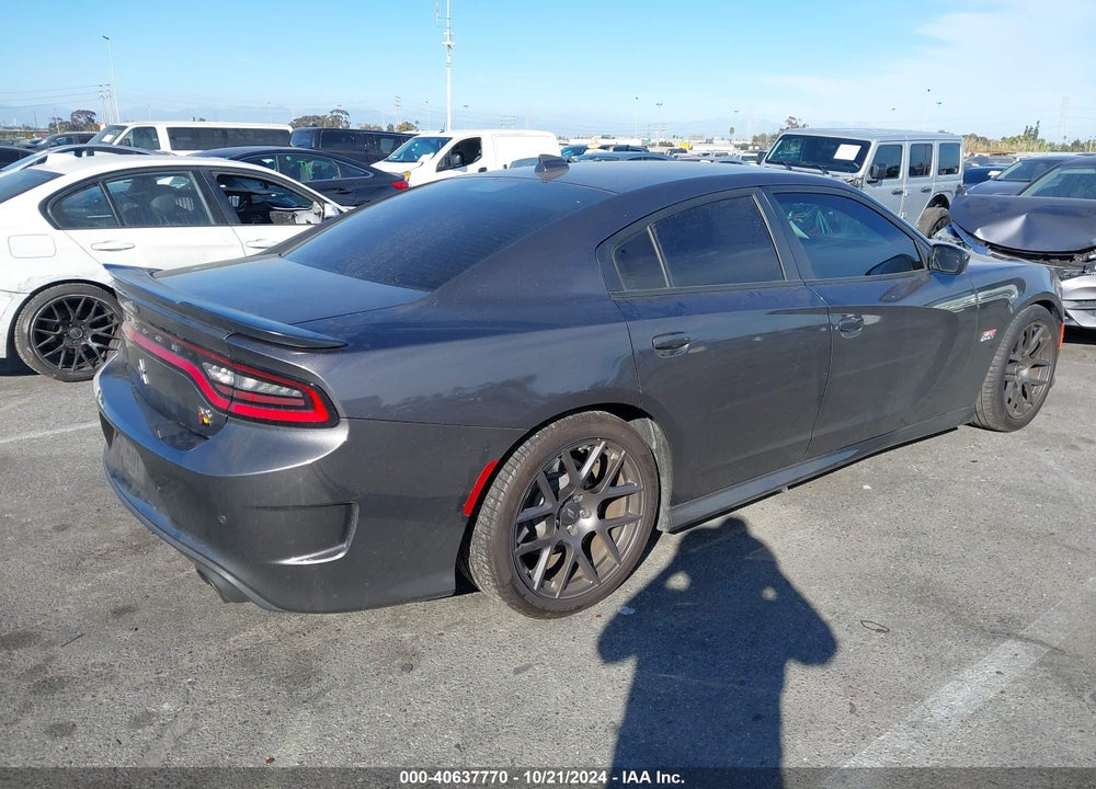2019 DODGE CHARGER SCAT PACK RWD VIN: 2C3CDXGJ6KH564022
